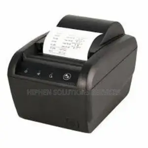 Black Thermal Receipt Printer