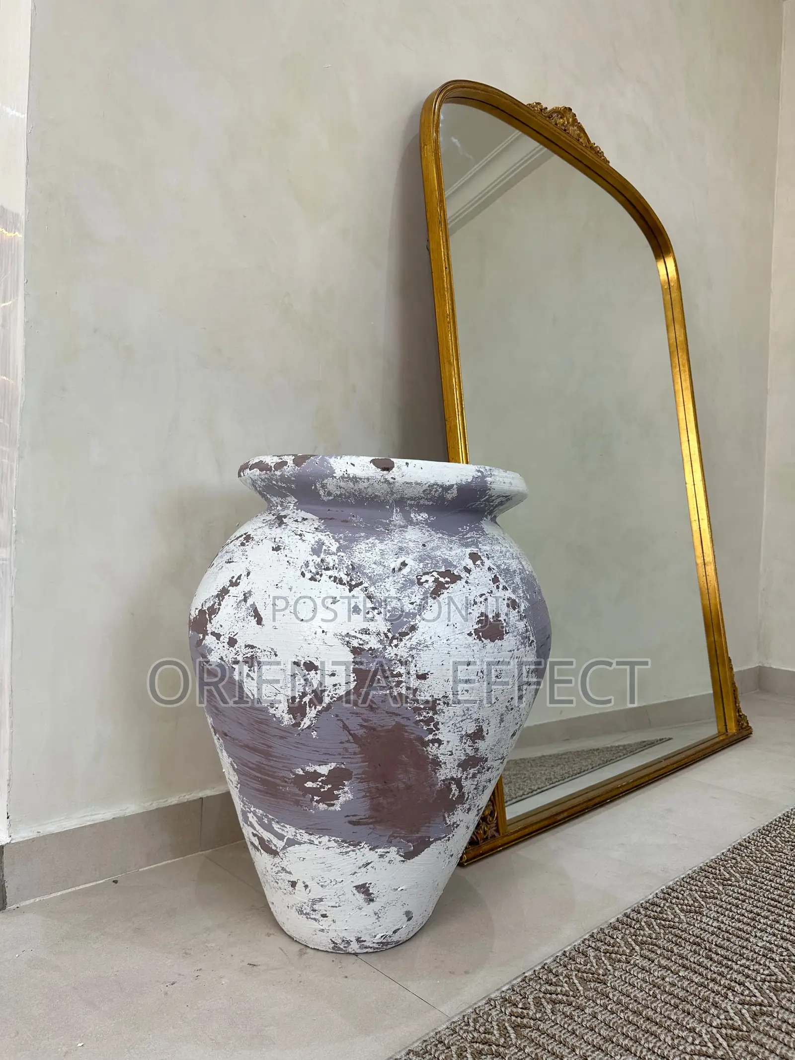 Odemis Pot (Lilac Rustic)