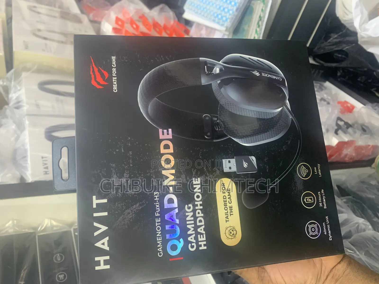 Havit Gaming Headset Wireless Fixi-H3