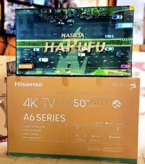 50 Inch Hisense Smart Tv With Youtube,Netflix A6 Series