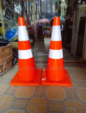 Original Road Block Caution