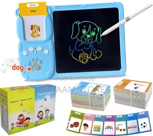 Kids Card Reader With LCD Written Pad