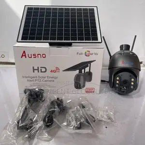 Ausno 5mp 4g Single Lens Solar Big Outdoor Camera (Ubox App)