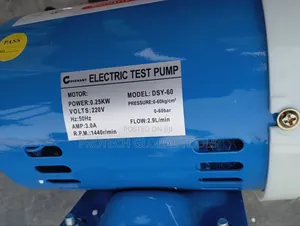Electric Pressure Testing Bucket or Pump