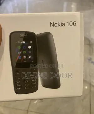 New Nokia 106 Black