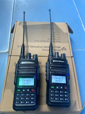Motorola Daul Band Long Range Walkie Talkie, With Display.