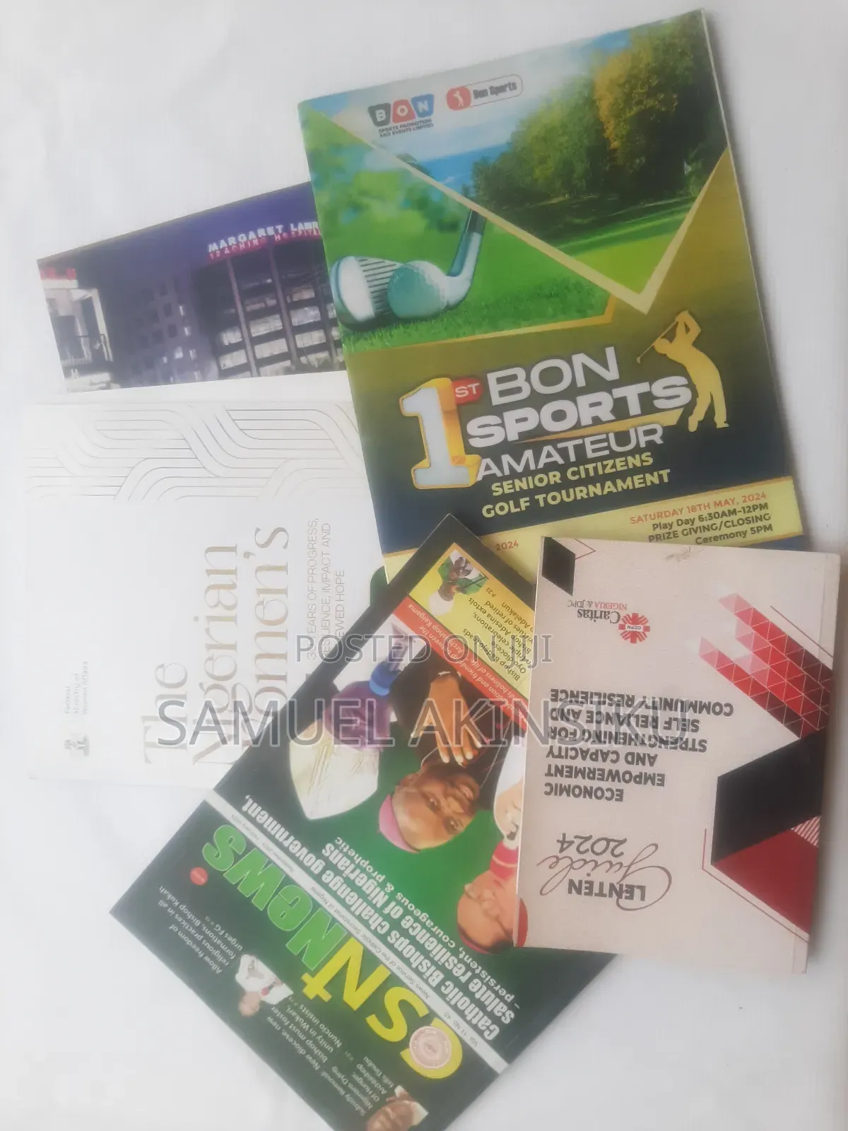 Program Booklets, Brochures, Books Etc