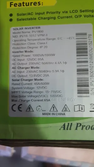 Inverter 1kva Hybrid