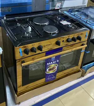 Maxi 6 Burner , 2 Electric And 4 Gas