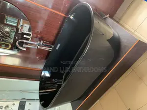 Luxury Black Acrylic Bathtub