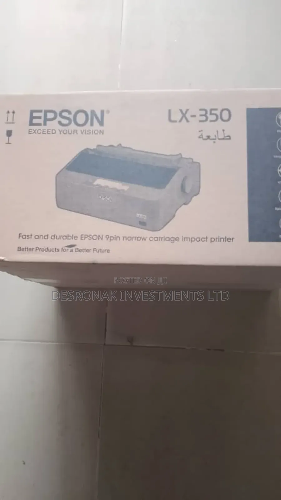 Epson Lx-350 Dot-matrix Printer