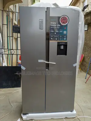 Dual Door Hisense Side by Side Refrigerator Rc-67ws