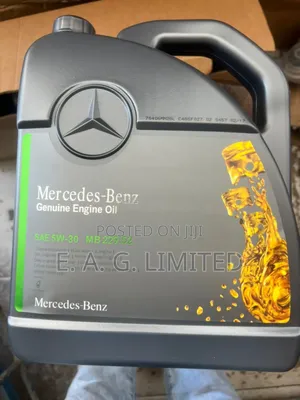 Mercedes-Benz Genuine 5liter Engine Oil Sae 5w-30 Mb 229.52