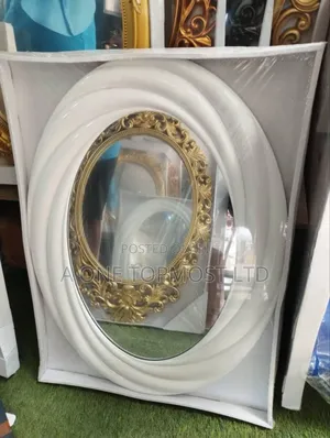 White Design Mirror