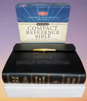 NKJV Compact Bible With Stylish Snap-Flap Leather Cover