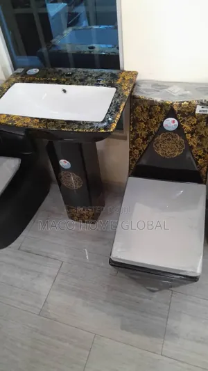 Royal Gold and Black Wc Complete Set