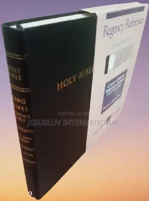 Holy Bible Regency KJV Center-Column Reference Leather