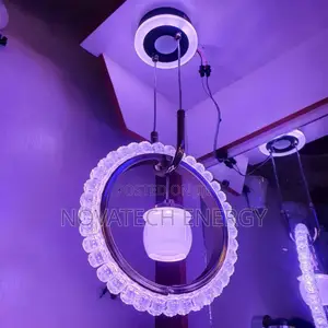 Different Colour Led Lights Single Dropping Pendant