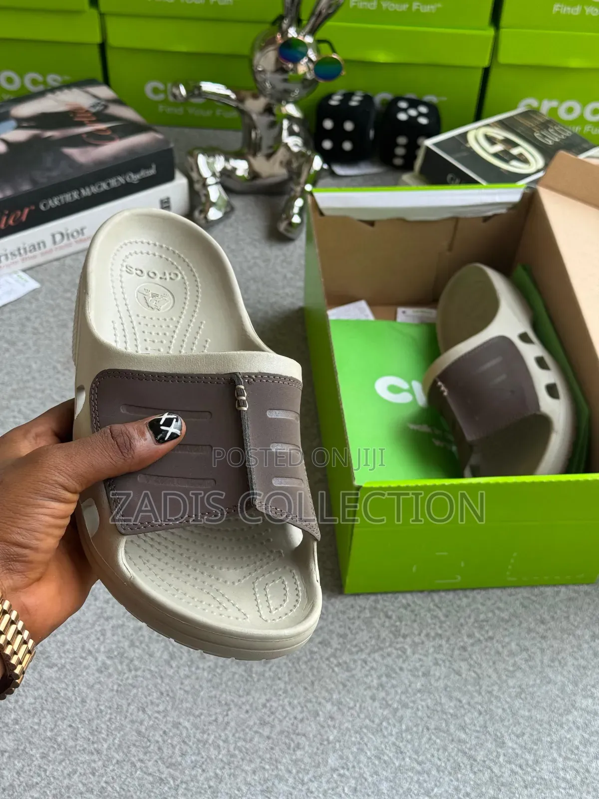 Leather Crocs