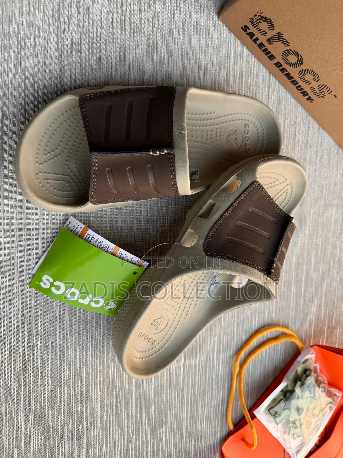 Leather Crocs