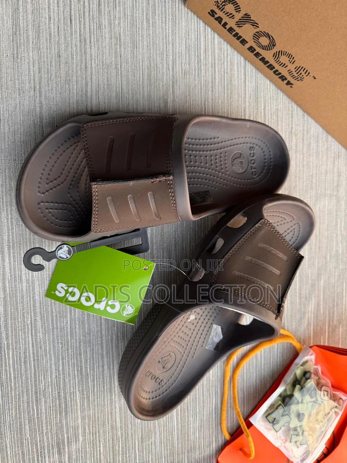 Leather Crocs