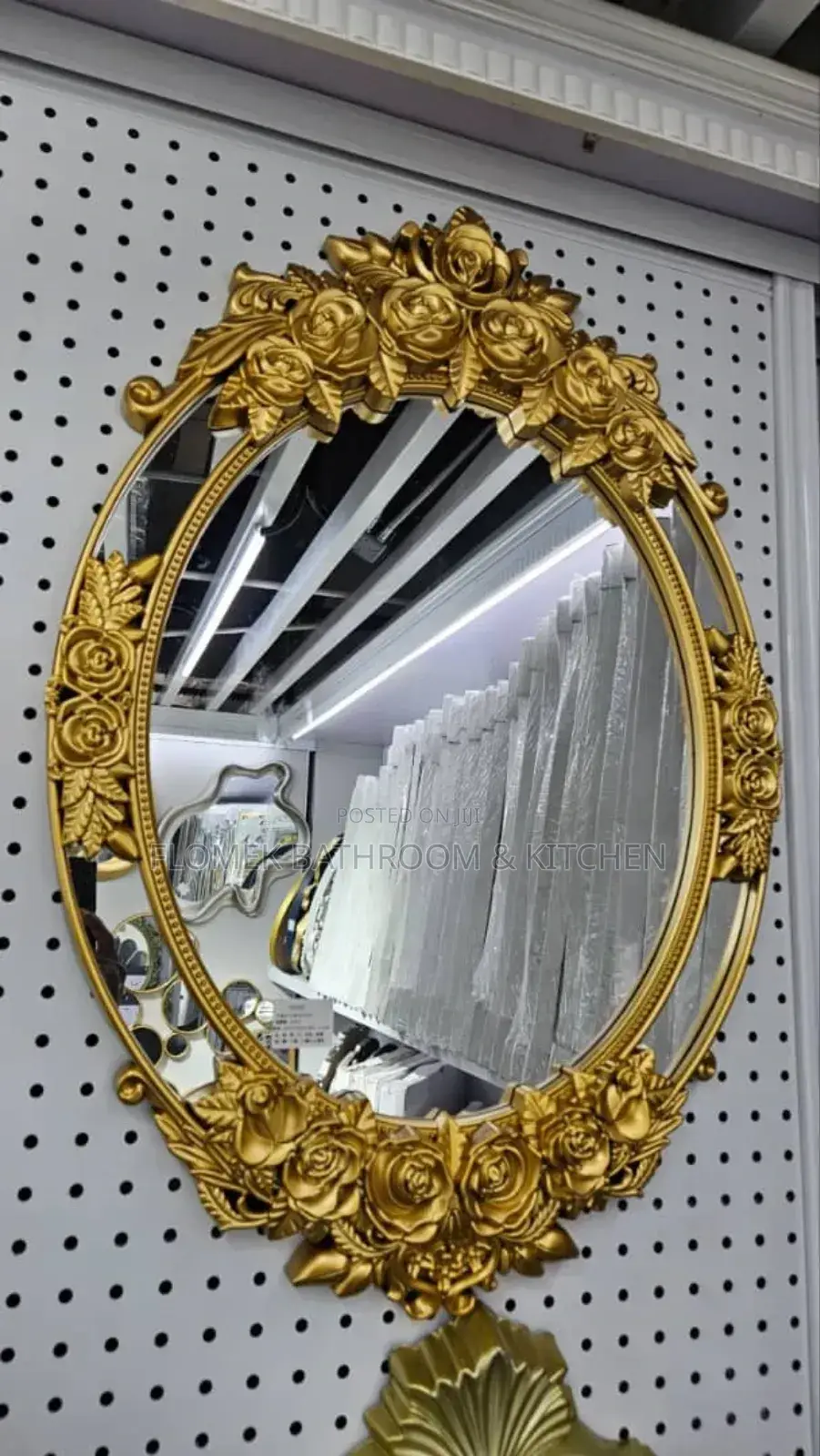 Fancy Gold Mirror (207)