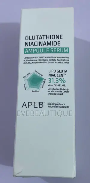 Aplb – Glutathione Niacinamide Ampoule Serum 40ml