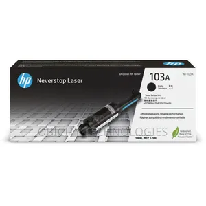 Hp 103a Black Original Neverstop Laser Toner (W1103a)