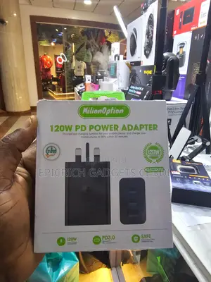 120w Dual Simultaneous Super Fast Charger.
