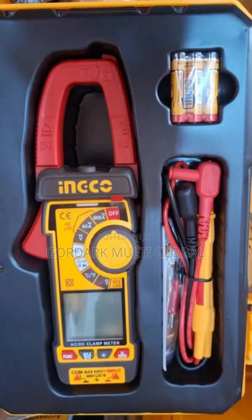 Ac/Dc Clamp Meter Ingco