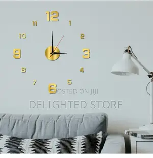 2025 Diy Beautiful Acrylic Wall Clock Sticker
