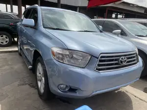 Toyota Highlander Limited 2008 Blue