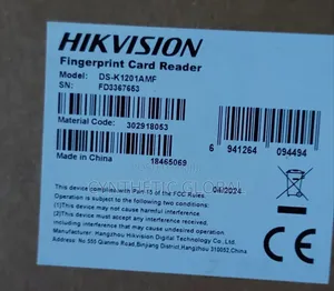 Ds-K1201amf Hikvision Fingerprint/ Card Reader