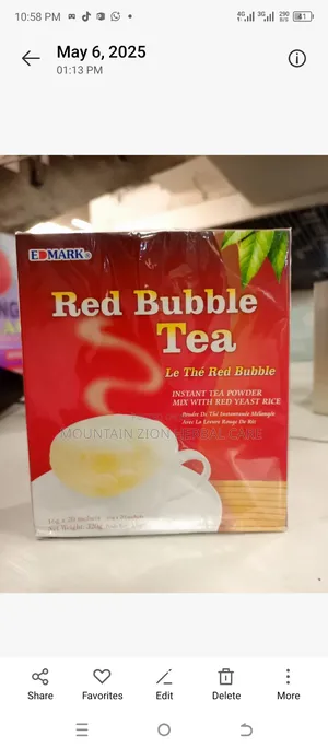 Edmark Red Bubble Tea