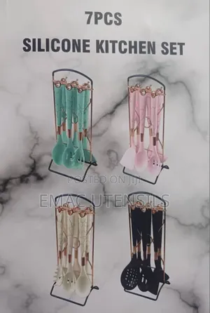 Original and Quality 7pcs Silicone Cooking Spoon