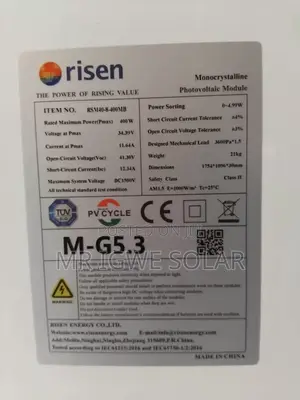 Risen 400watts Panels