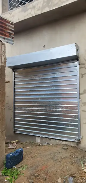 Roller Shutter Door Galvanized With Cover