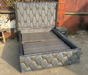 4.5 by 6 HDF Standard Padded Bedframe.