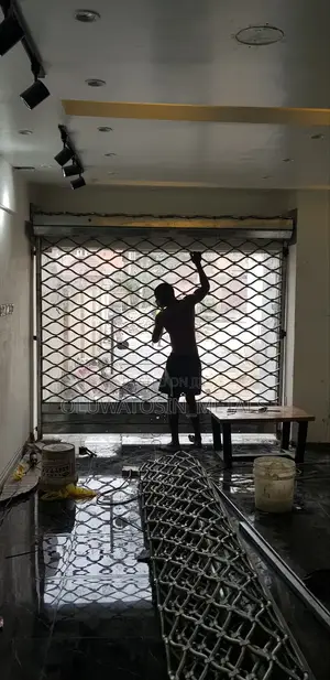 Roller Shutter Door Grill Pipe