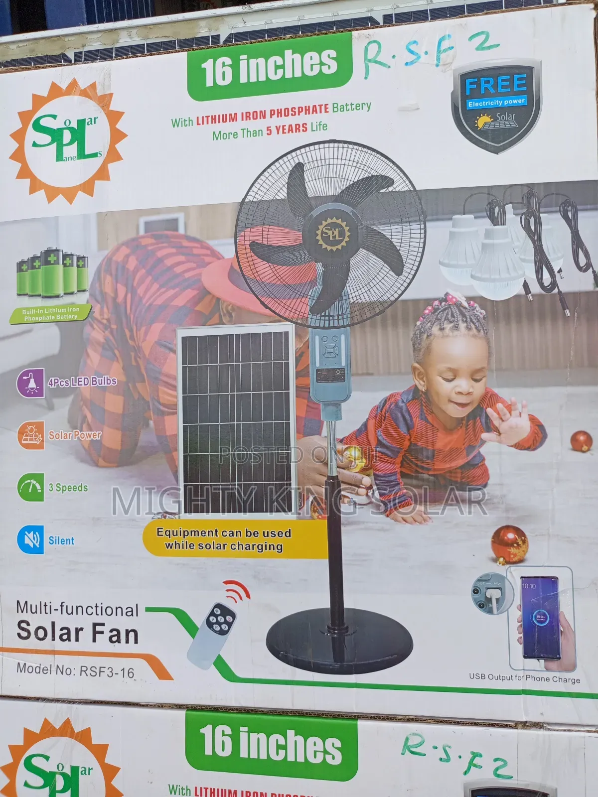 This Is SPL 16 Inches Standing Fan