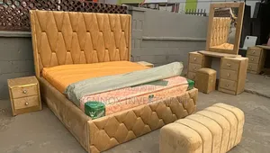 HDF 6 by 6 Tranquil Upholstery Set of Bed
