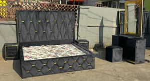HDF 6 by 6 Upholstery Bedframe