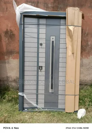 4ft Gray V2 Adjustable Security Luxury Door