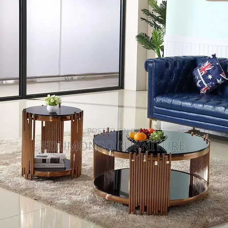 Extreme Center Table + 2 Side Stools