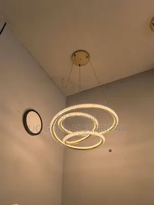 Simple Led Ring Duplex Villa Bedroom Dining Room