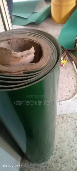 White/Green/Black/Blue/ Foils/PVC Pu Conveyor Belts