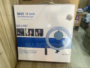 M45 18” Led Selfie Ring Light
