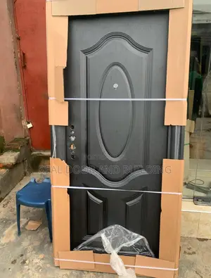3feet Black Steel Rooms Door.