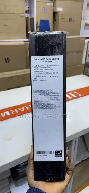 New Laptop HP Victus 15 8GB Intel Core I5 SSD 512GB