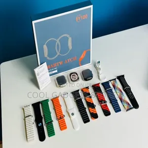 Y100 Couple Smartwatch With 11 Straps
